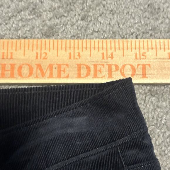 Brooks Brothers Women 6 Pant Skinny Corduroy Ankle Stretch‎ Black NWT - Picture 10 of 12